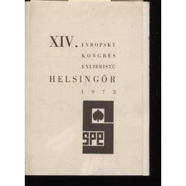 Soubor 16 ex libris - XIV. evropský kongres exlibristů Helsingör 1972 (16 x podpis)