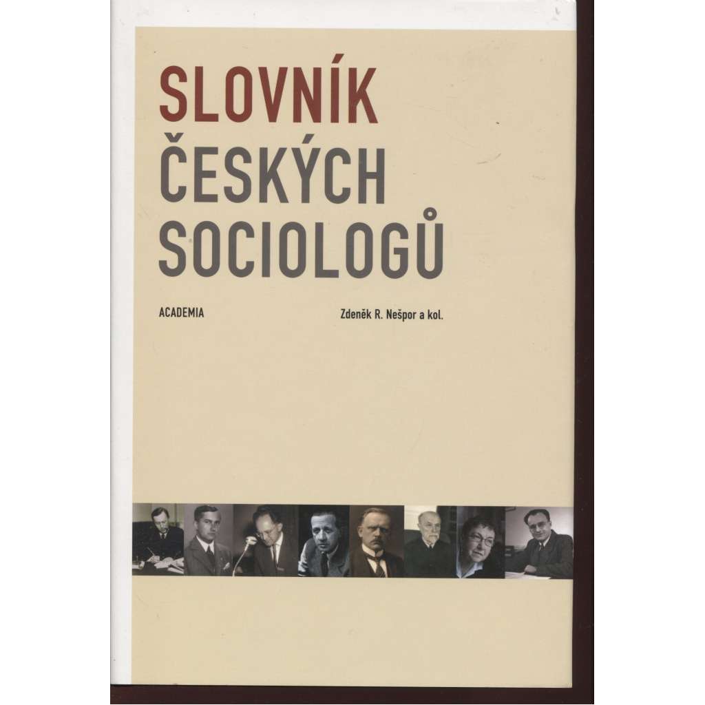Slovník českých sociologů [česká sociologie]
