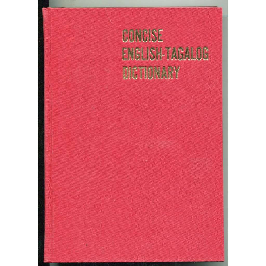 Concise English-Tagalog Dictionary