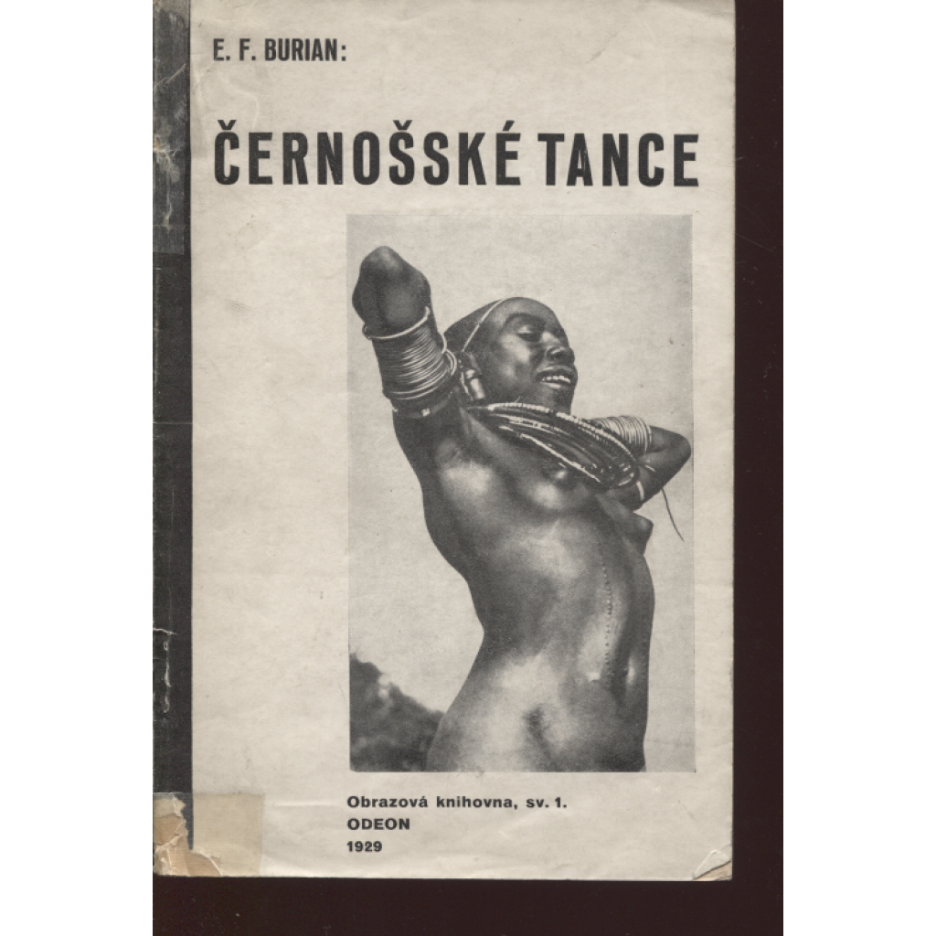 Černošské tance (zajímavá obálka - Odeon 1929)