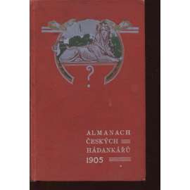 Almanach českých hádankářů (1905) (hádanky, tajenky, kvíz) (secesní vazba)