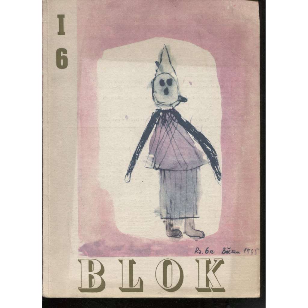 Blok - časopis pro umění, roč. I., číslo 6/1947