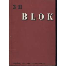 Blok - časopis pro umění, roč. II., číslo 3/1947. Odevšad: Čína, ČSR, Francie, Švýcary
