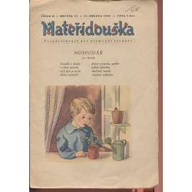 Časopis Mateřídouška, číslo 13, ročník VI./1950