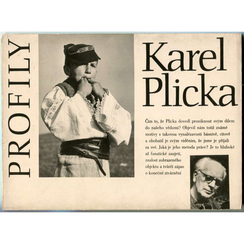 Karel Plicka [= Profily] soubor 12 fotografií