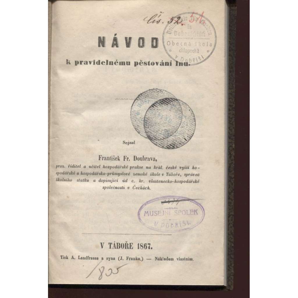 Návod k pravidelnému pěstování lnu (1867) - len