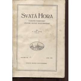 Svatá Hora. Časopis mariánský a věstník Matice svatohorské, roč. VIII./1929 a roč. IX./1930 (Příbram)