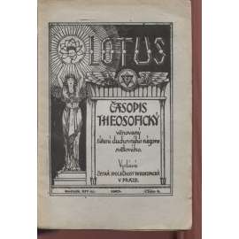 Lotus, časopis theosofický, ročník XIV., číslo 6/1923