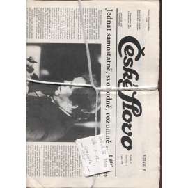 České slovo. Noviny československého exilu, ročník 36/1990, čísla 1-12 (Exil, Mnichov) - kompletní ročník