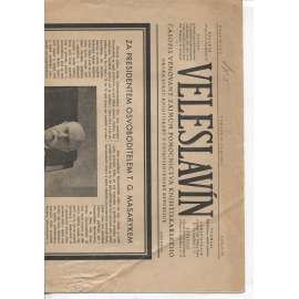Veleslavín, ročník LXV., číslo 38/1937. Časopis věnovaný zájmům pomocnictva knihtiskařského (časopis 1. republika)