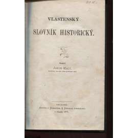 Vlastenecký slovník historický (1877)