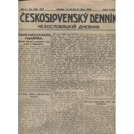 Československý denník roč. II, č. 236. Irkutsk, 1919 (LEGIE, RUSKO, LEGIONÁŘI)