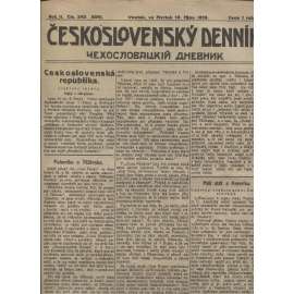 Československý denník roč. II, č. 242. Irkutsk, 1919 (LEGIE, RUSKO, LEGIONÁŘI)