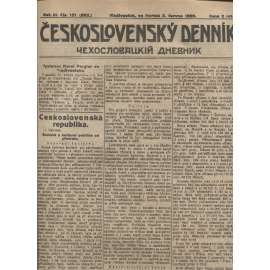 Československý denník roč. III, č. 121. Vladivostok, 1920 (LEGIE, RUSKO, LEGIONÁŘI)