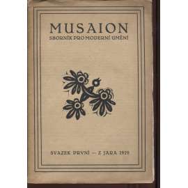 Musaion, svazek I.  - z jara 1920