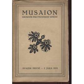 Musaion, svazek I. Z jara 1920 (Sborník pro moderní umění)