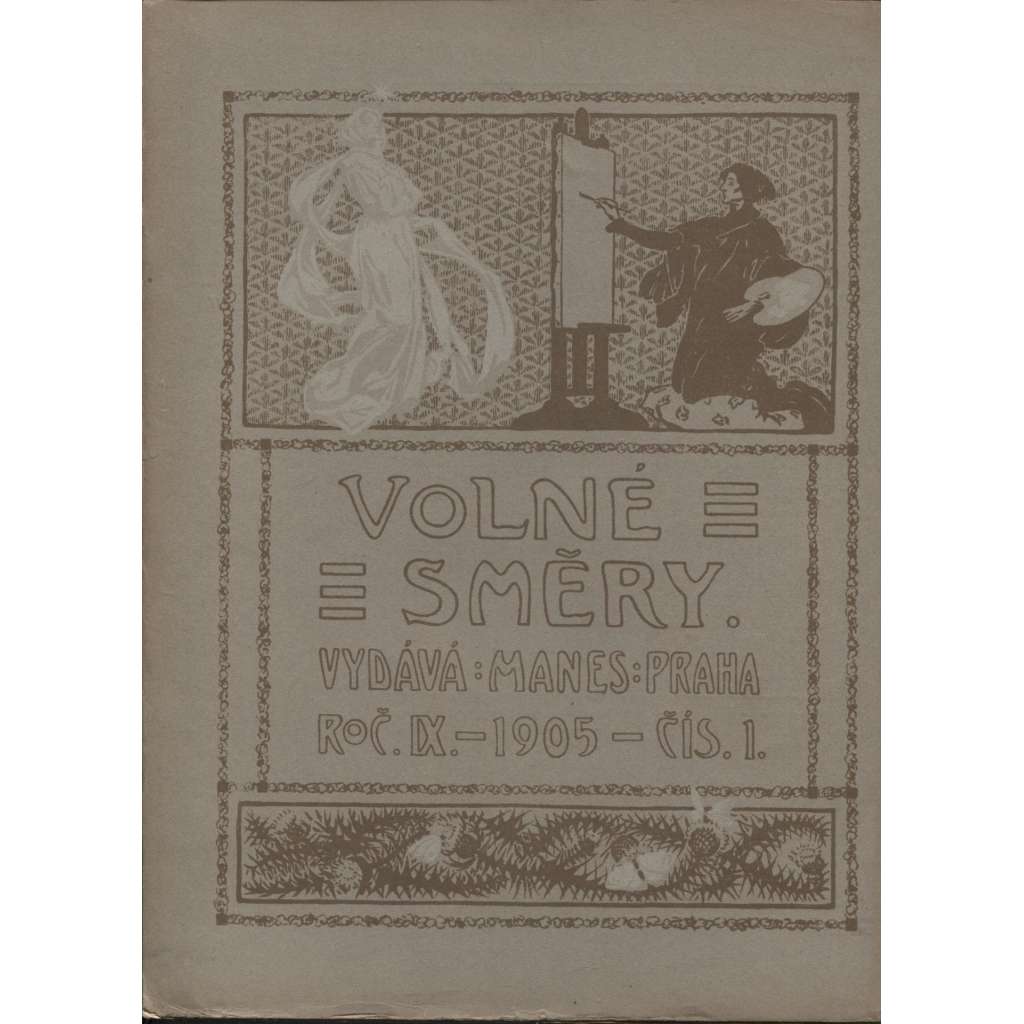 Časopis Volné směry, ročník IX., číslo 1/1905