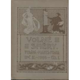 Časopis Volné směry, ročník IX., číslo 1/1905