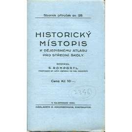 Historický místopis k dějepisnému atlasu pro střední školy