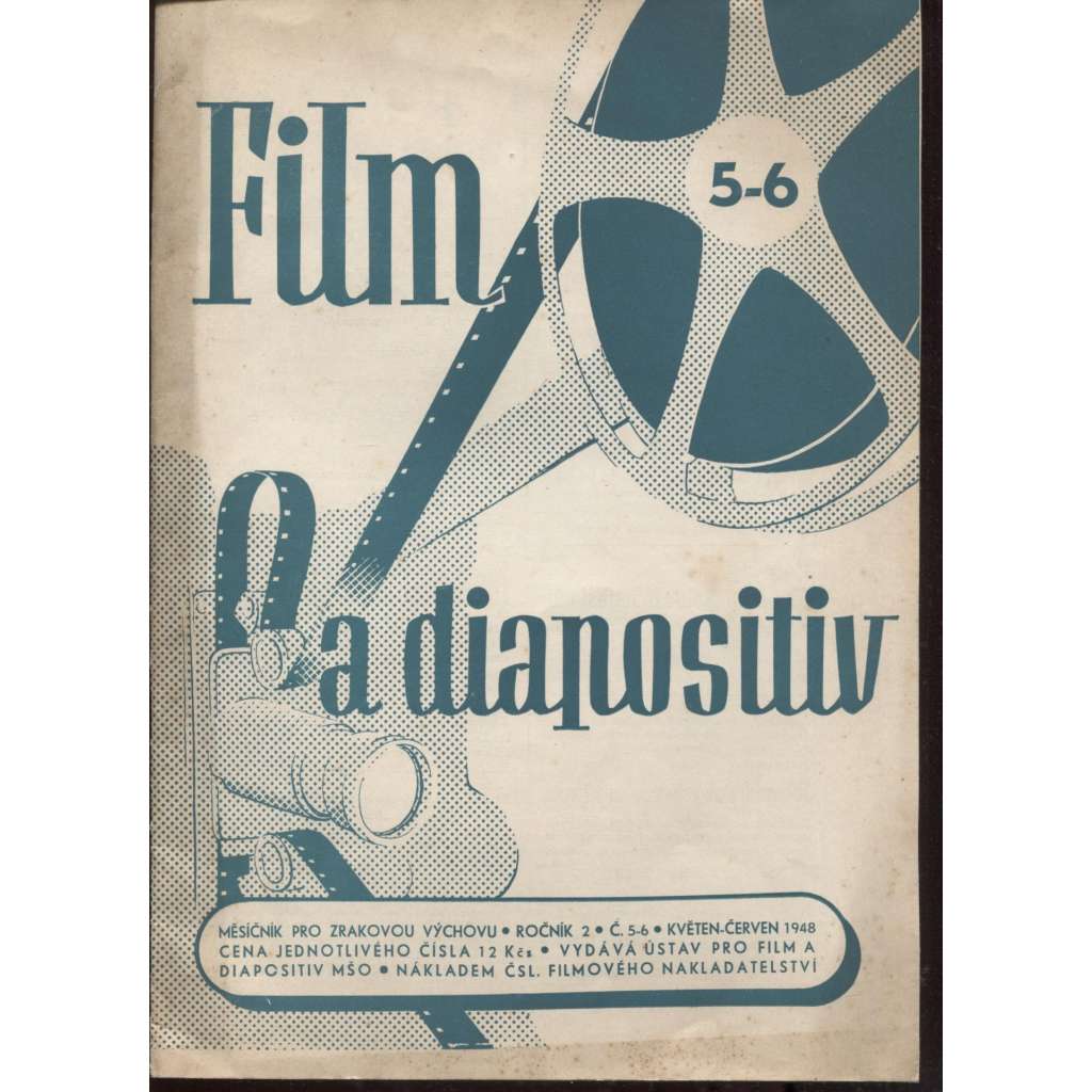Film a diapositiv, ročník II., číslo 5-6/1948