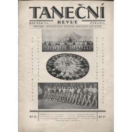 Taneční revue, ročník VI., číslo 6/1930