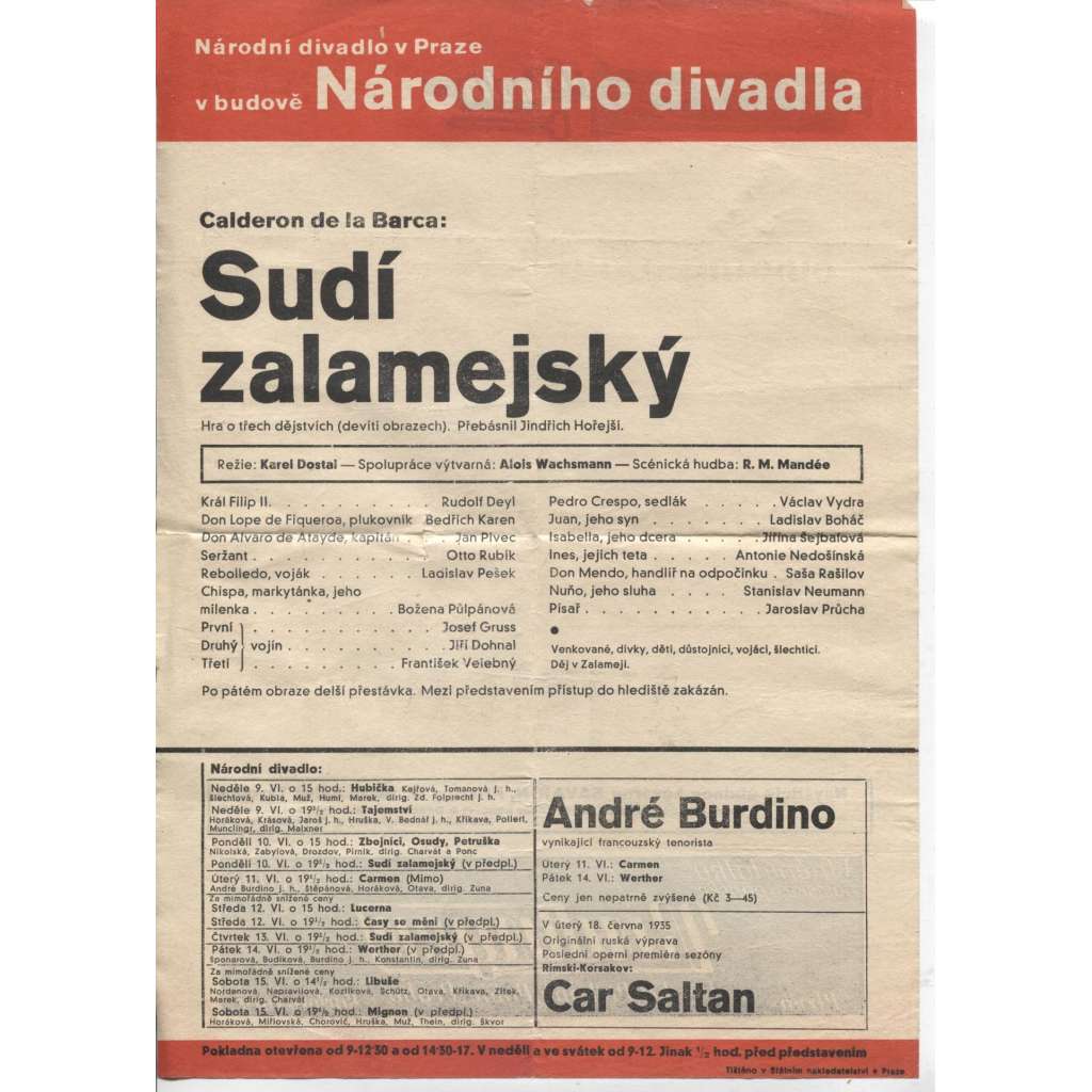 Program Národného divadla: Sudí zalamejský