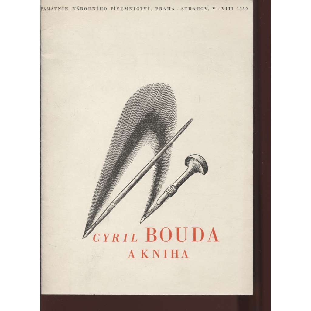 Cyril Bouda a kniha. Výstava knižní tvorby