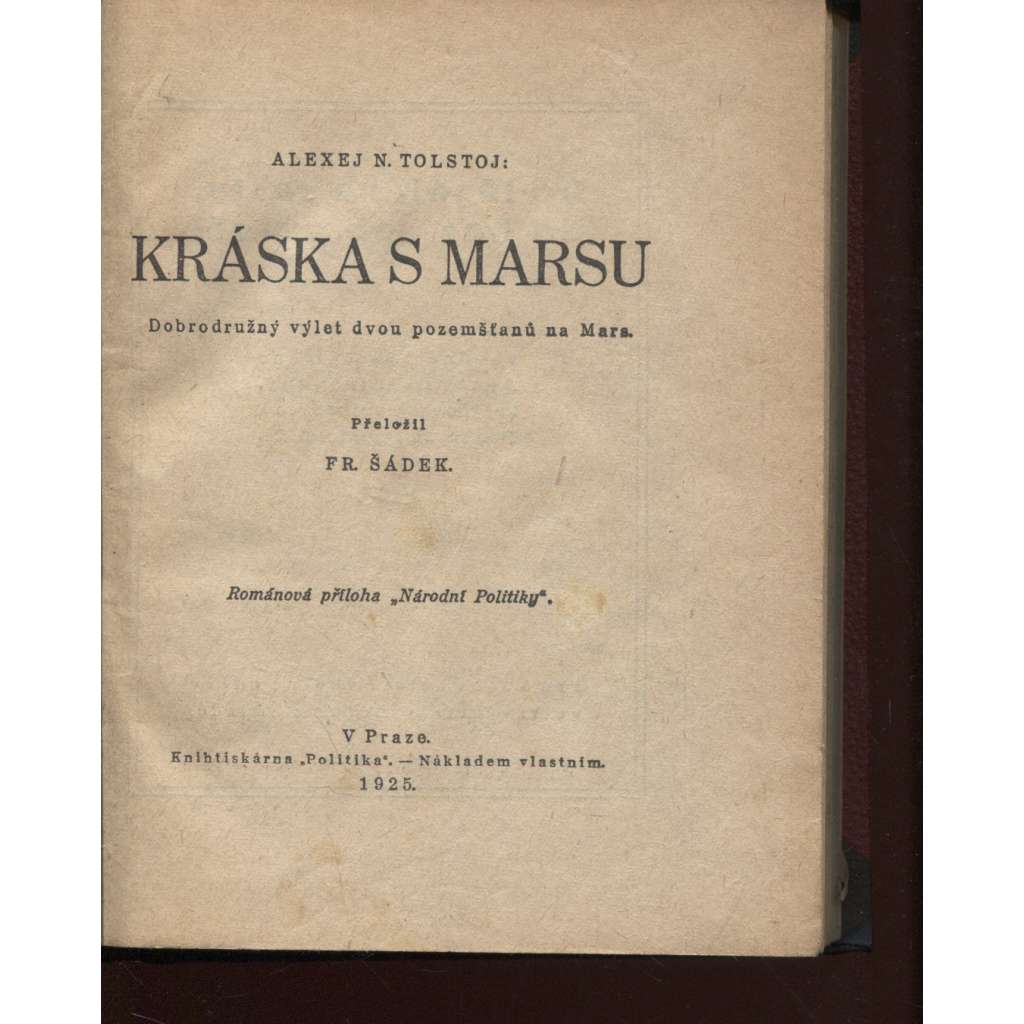 Kráska s Marsu (sci-fi)