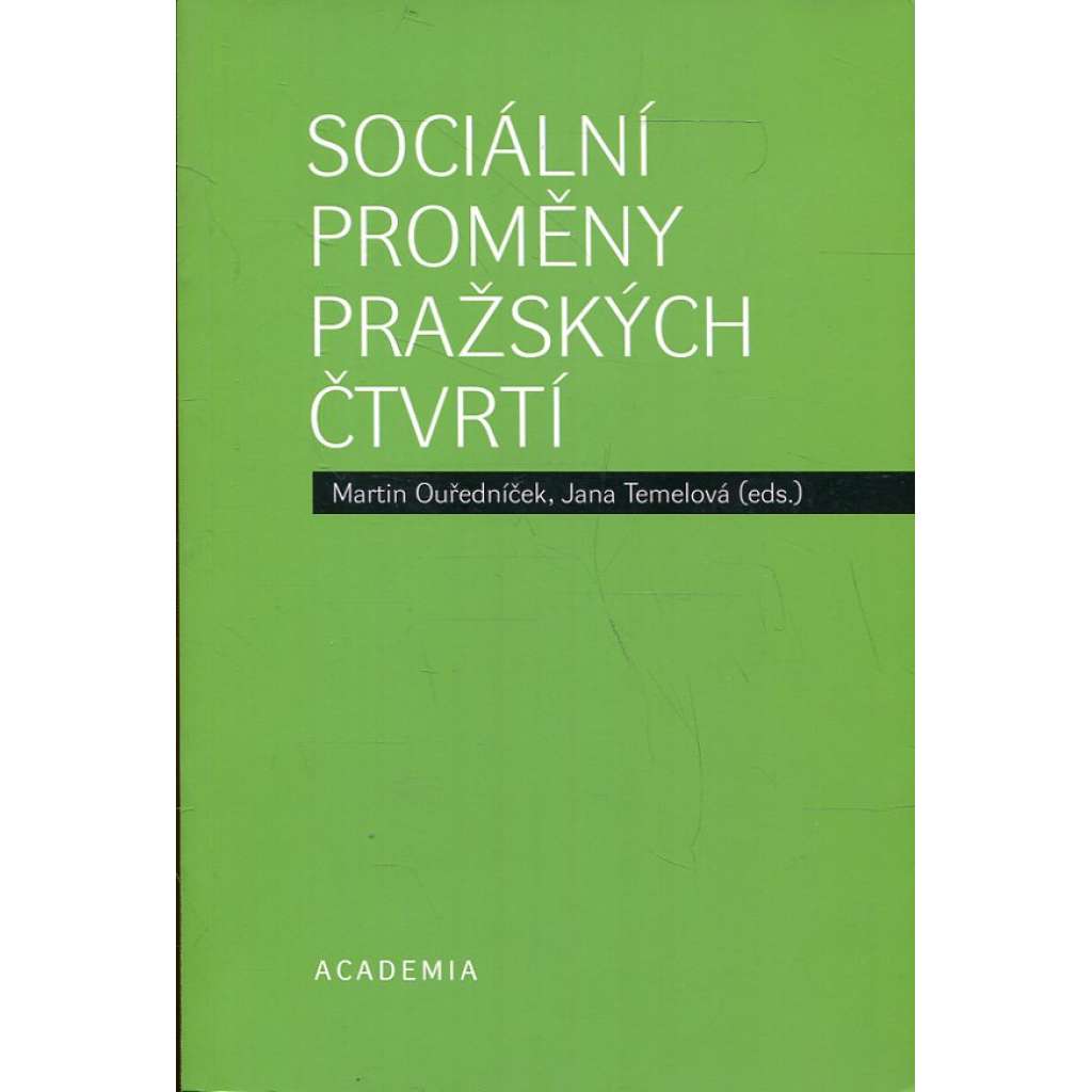 Sociální proměny pražských čtvrtí