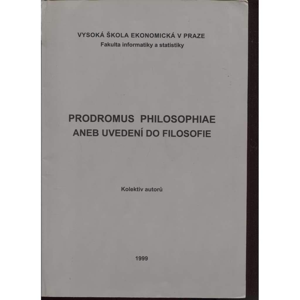 Prodromus Philosophiae aneb Uvedení do filosofie