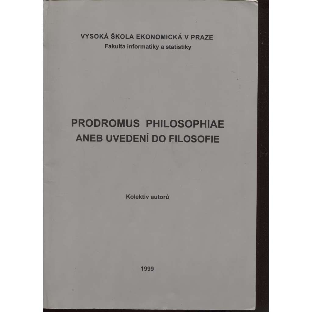 Prodromus Philosophiae aneb Uvedení do filosofie