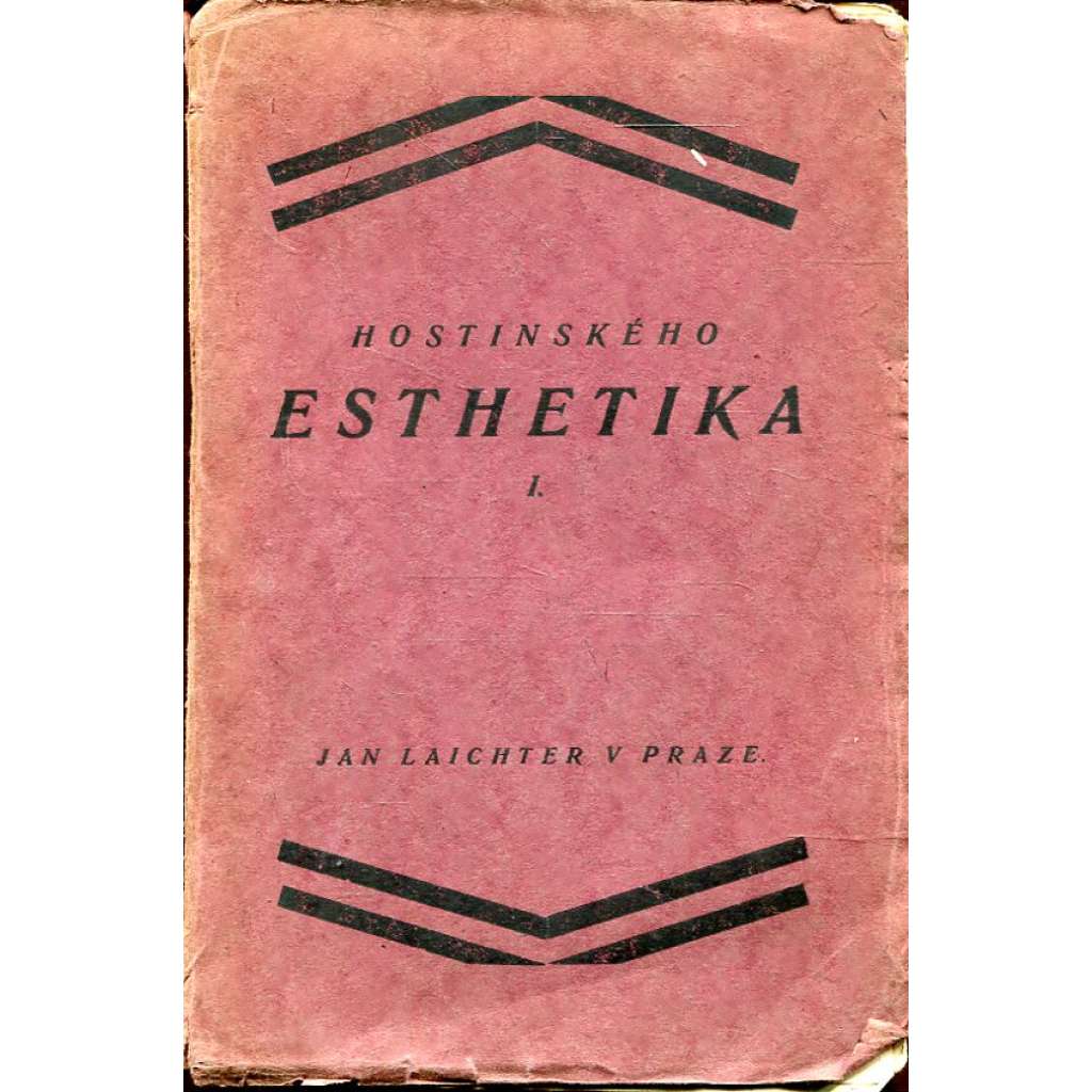 Otakara Hostinského Esthetika I.