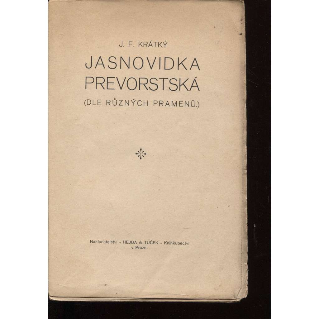 Jasnovidka prevorstská