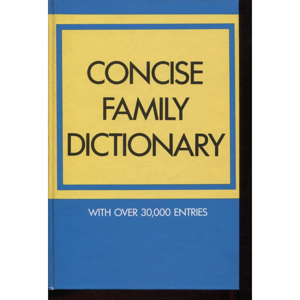 Concise family Dictionary