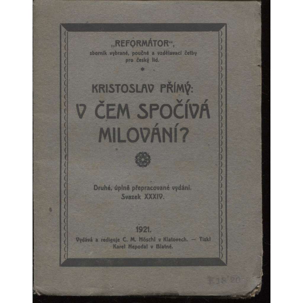 V čem spočívá milování?