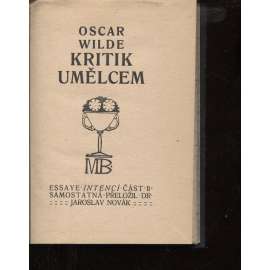 Kritik umělcem (ed. Moderní bibliotéka)