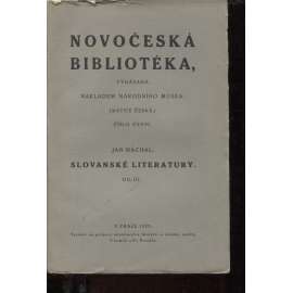 Slovanské literatury, díl III. (Novočeská bibliotéka)