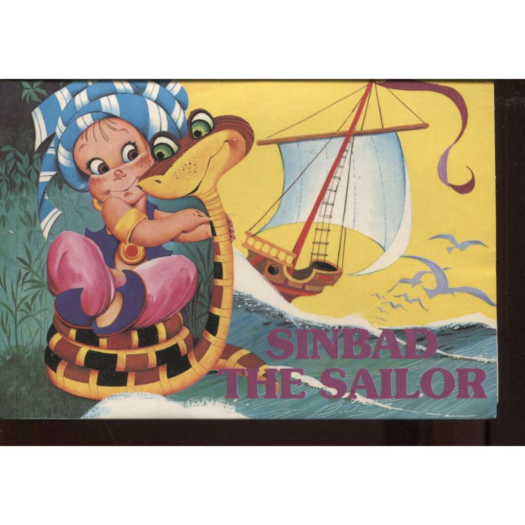 Sinbad the Sailor (POP-UP Book, prostorová kniha) Sindibád námořník