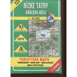 Nízke Tatry. Kráľova Hoľa (Slovensko, turistická mapa)