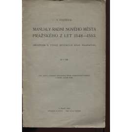 Manualy radní Nového města Pražského z let 1548-1553 (Praha)