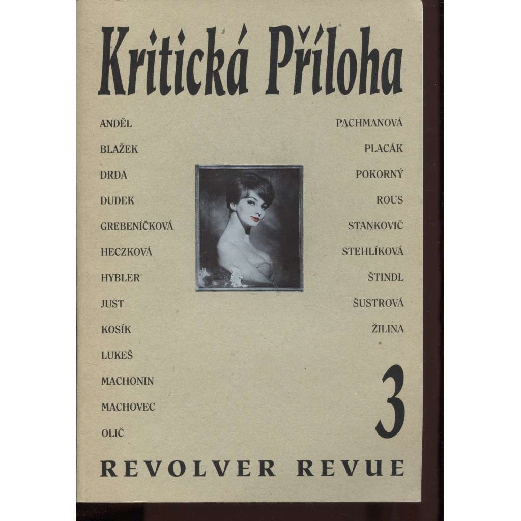 Revolver Revue. Kritická příloha 3/1995