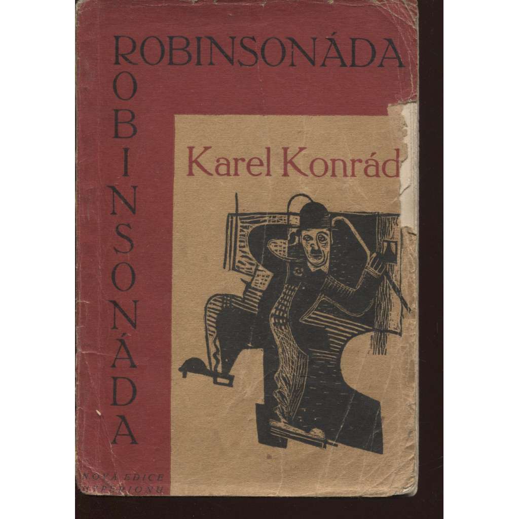 Robinsonáda (kresby V. Tittelbach, podpis Karel Konrád)