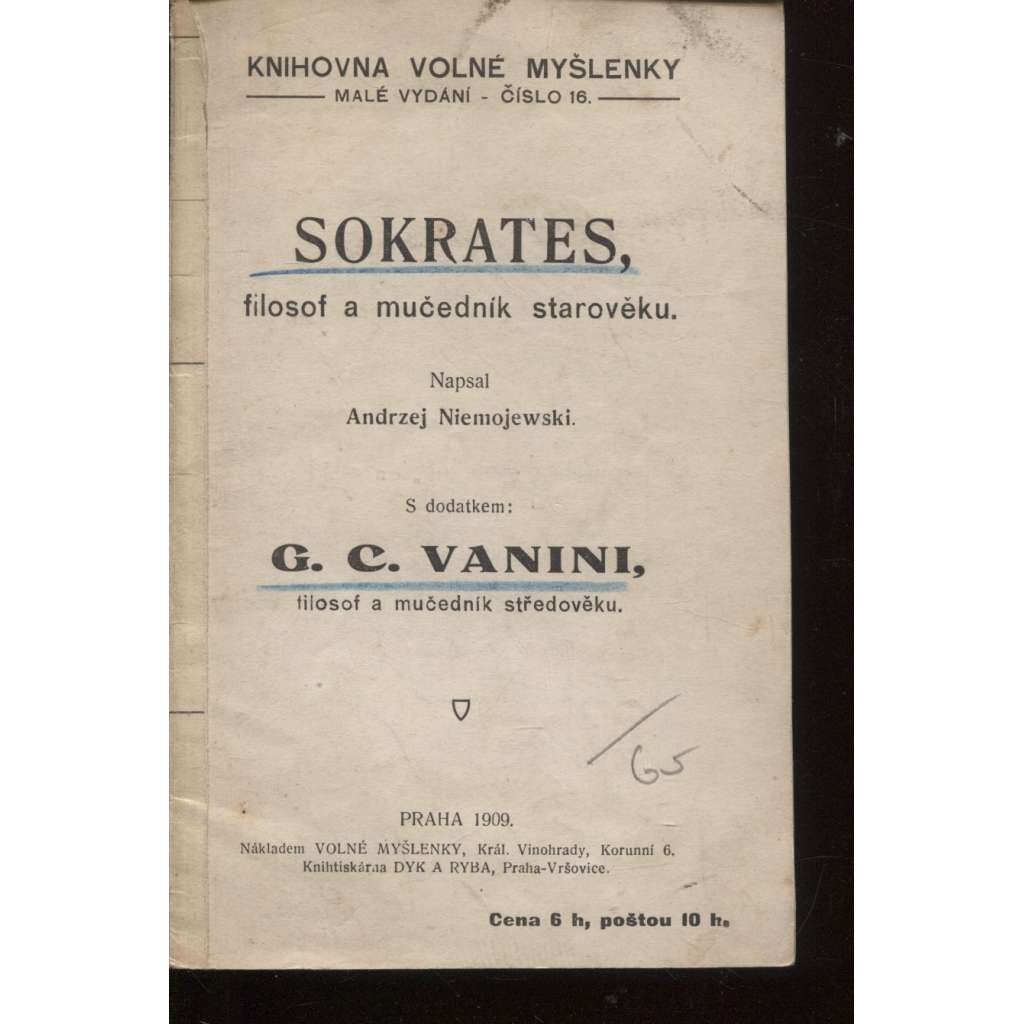 Sokrates, filosof a mučedník starověku