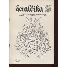Heraldika, ročník VI., číslo 1./1973 (Bulletin pro základní vědy historické)