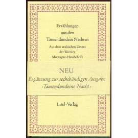 Erzählungen aus den Tausendundein Nächten ["Příběhy z Tisíce a jedné noci"; Tisíc a jedna noc; pohádky]