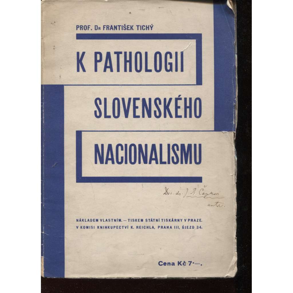 K pathologii slovenského nacionalismu