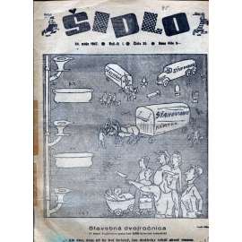 Šidlo, číslo 20., ročník I./1947. Humoristicko-satirický týždenník (text slovensky)