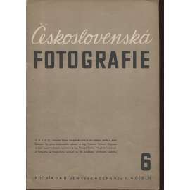 Československá fotografie, ročník I., číslo 6/1946
