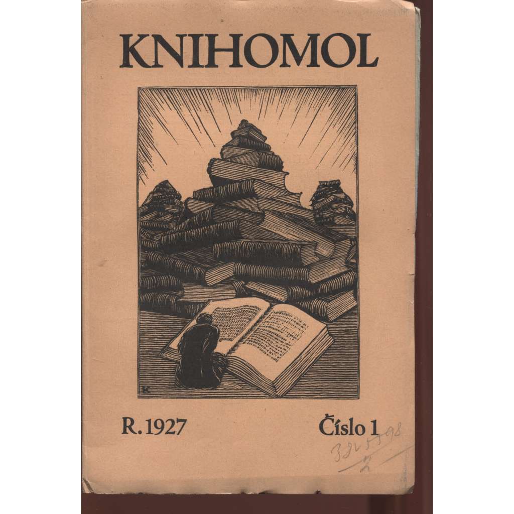 Knihomol, číslo 1.-3./1927. List pro knižní kulturu, bibliofilství a sběratelství