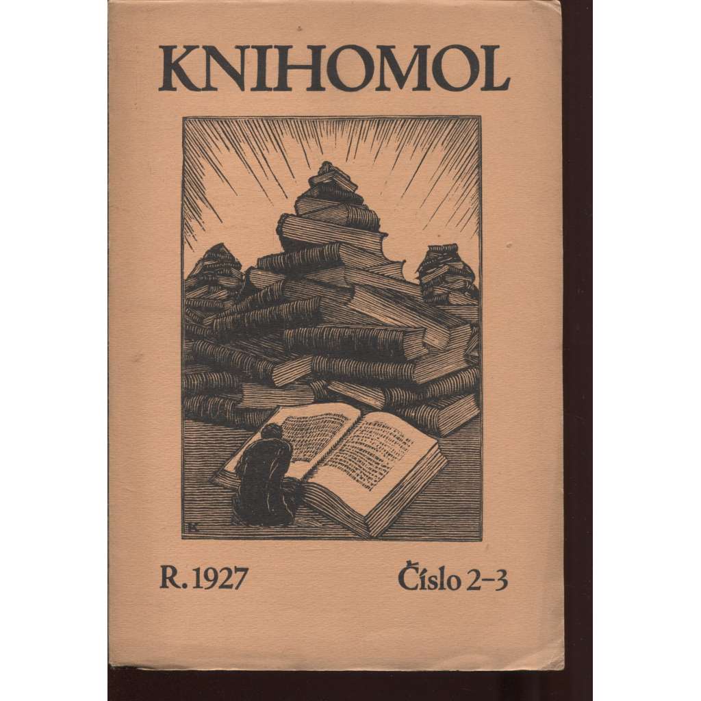 Knihomol, číslo 2-3/1927. List pro knižní kulturu, bibliofilství a sběratelství